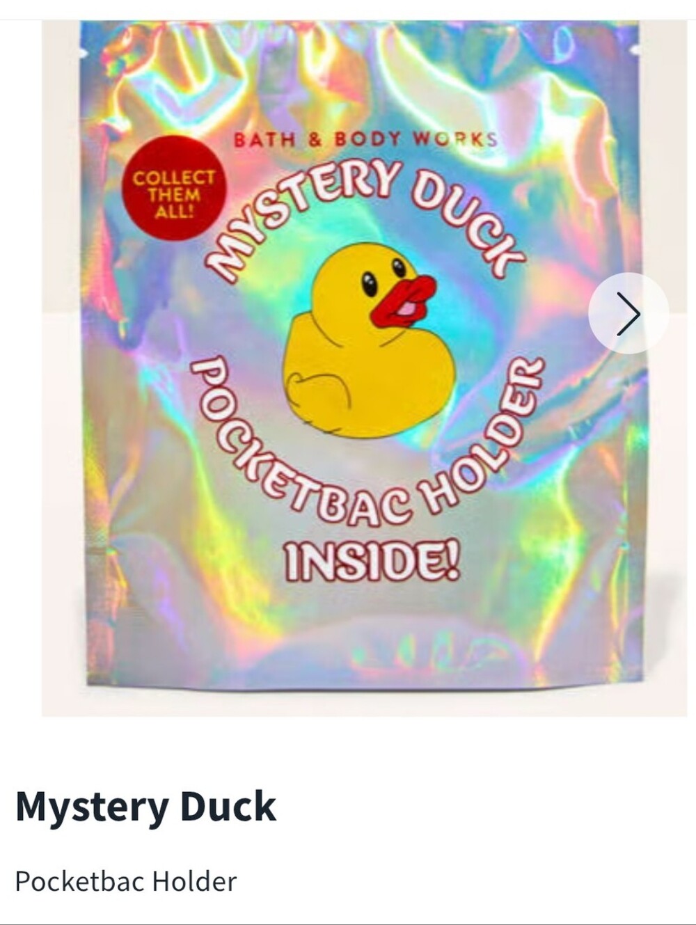Bath And Body Works Sealed Mystery Duck Pockerbac Holder Bundle Of 5 Collection - Picture 8 of 10